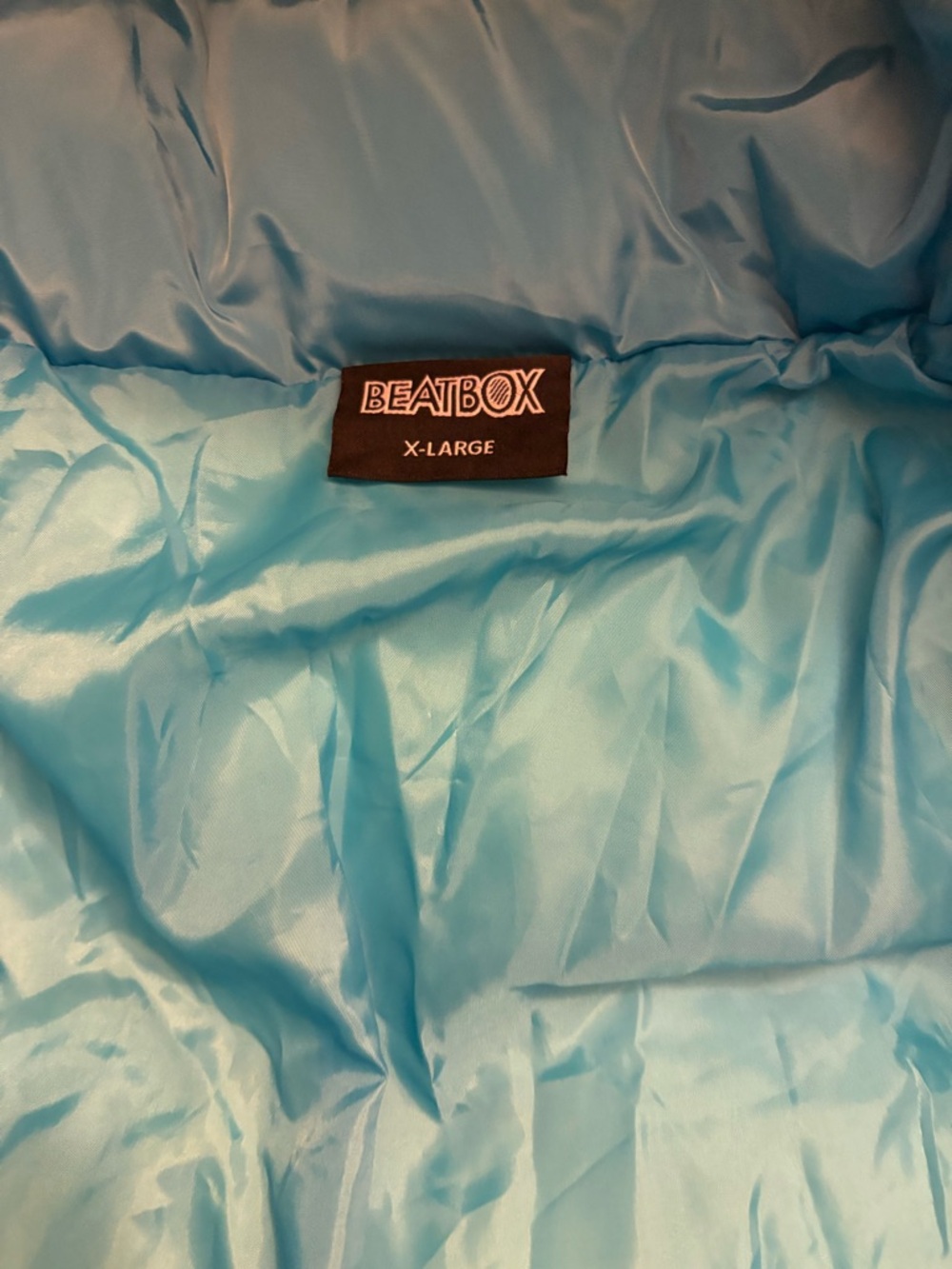 Beatbox Light Blue Puffer Jacket - Drinking Team XL - Picture 3 of 9